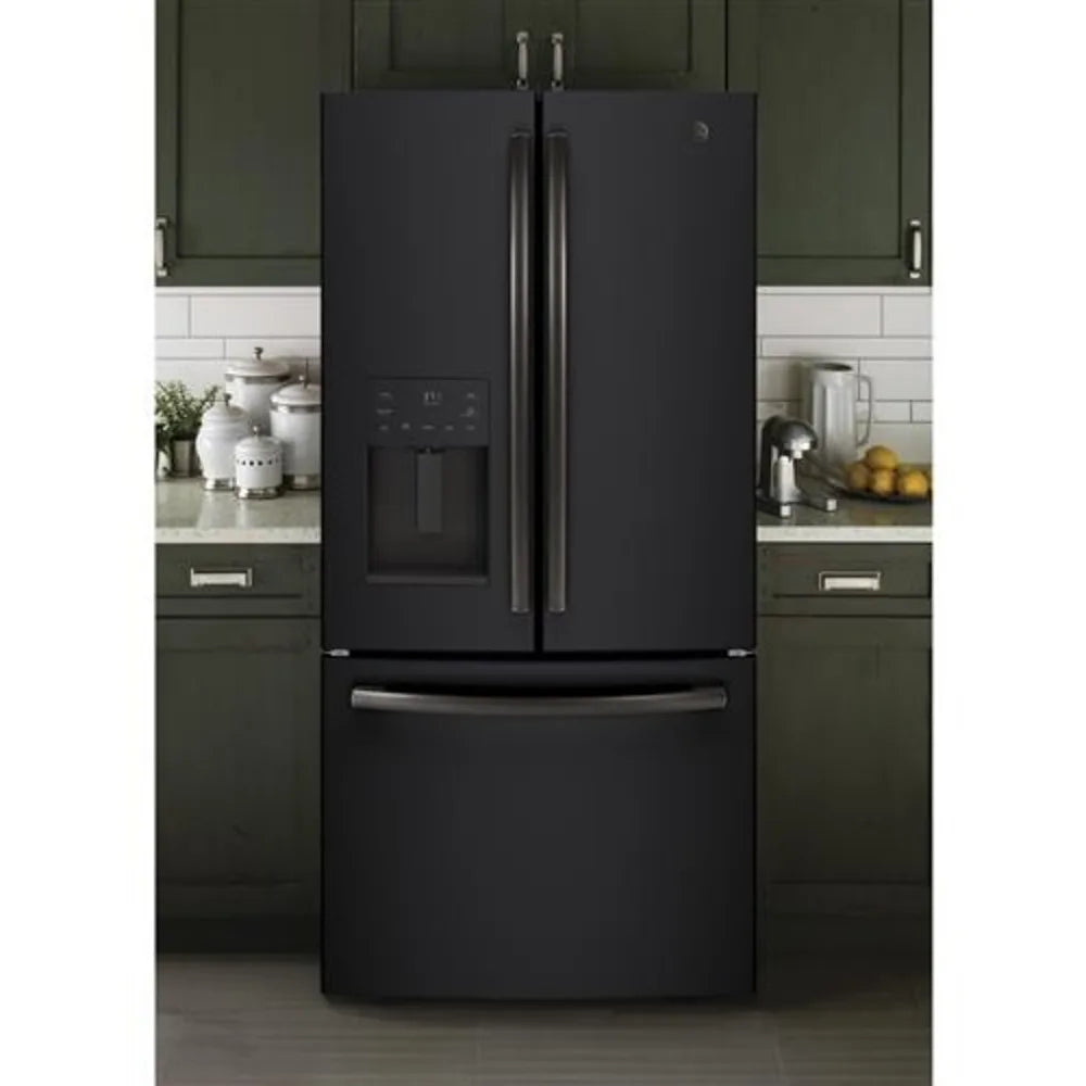 GE Black Slate Refrigerator Model GYE18JEMDS Inv# 12488