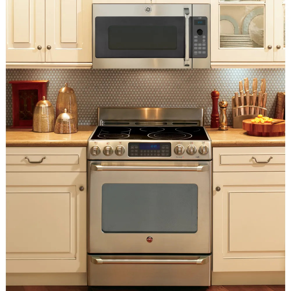 GE Cafe Over The Range Microwave Oven Model CSA1201RSS Inv# 22176