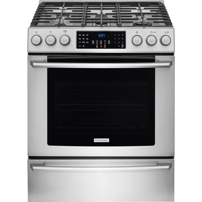 Electrolux IQ-Touch Freestanding Gas Range Model EI30GF45QS Inv# 22202