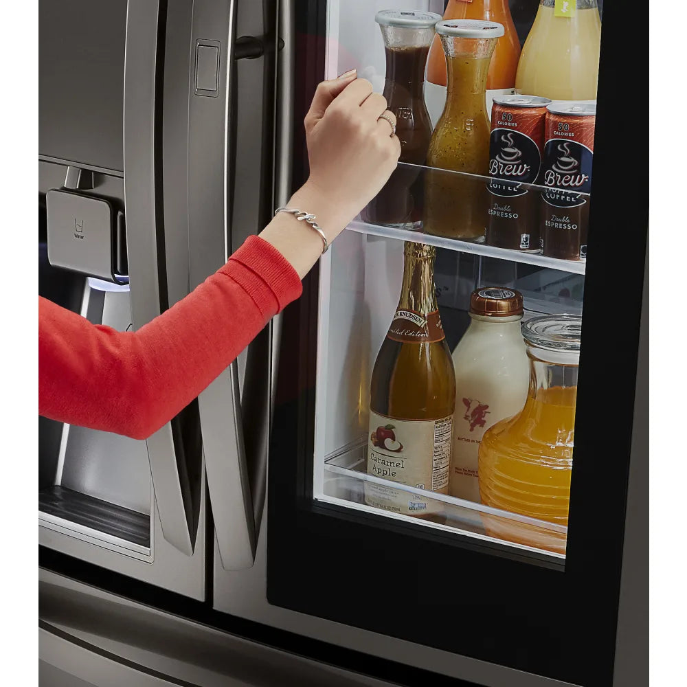 LG Black Stainless Steel Refrigerator Model LMXC23796D Inv# 4573