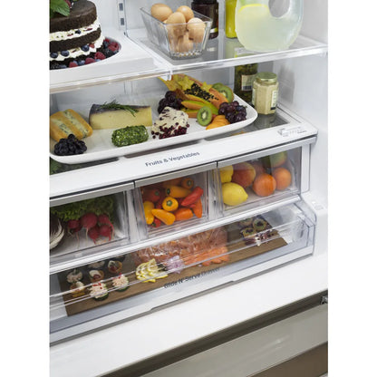 LG Studio Stainless Steel Refrigerator Model LSFXC2476S Inv# 2848