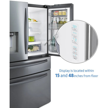 Samsung Stainless Steel Refrigerator Model RF28R7351SR Inv# 24859