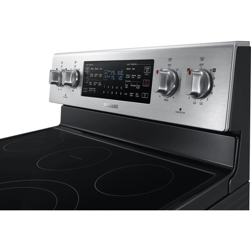 Samsung Smoothtop Electric Range Model NE59M6850SS Inv# 6527