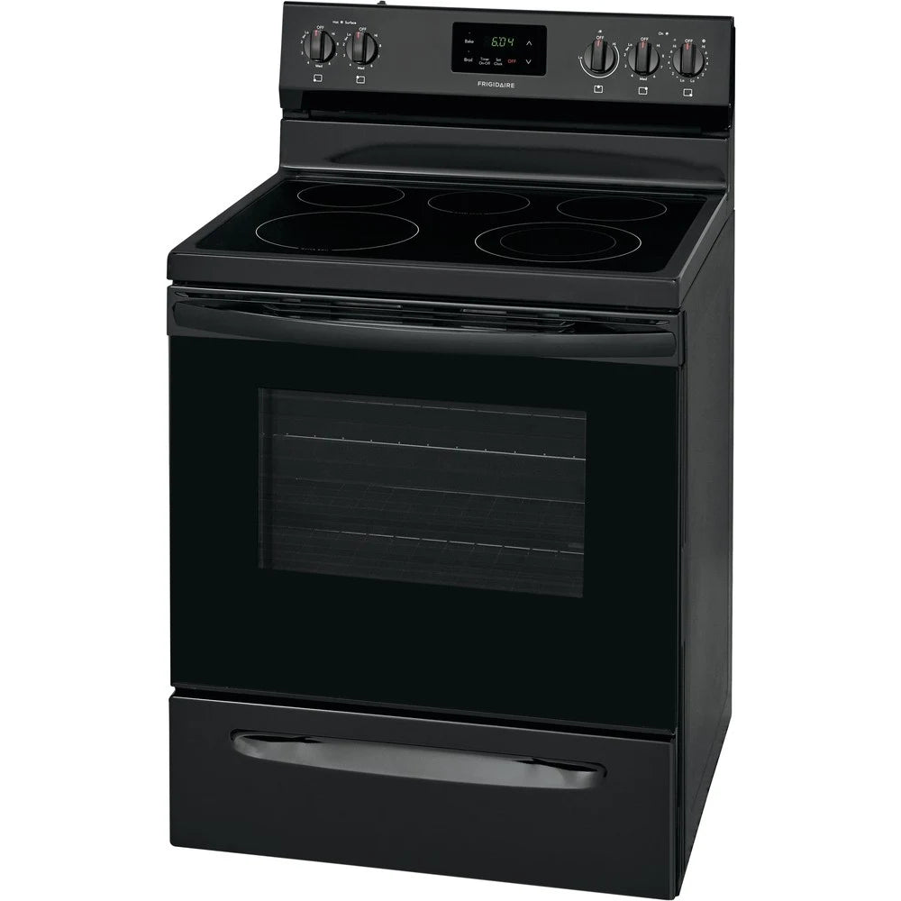 Frigidaire Freestanding Electric Range Model FCRE3052AB Inv# 16423