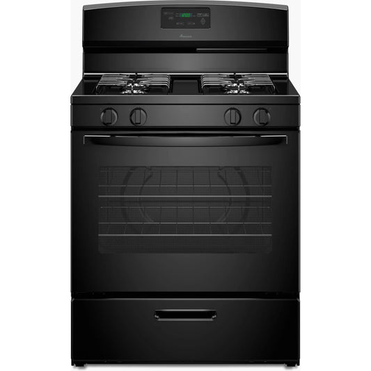 Amana Freestanding Gas Range Model AGR5330BAB Inv# 47919