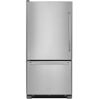 KitchenAid Stainless Steel Refrigerator Model KRBL109ESS Inv# 42480