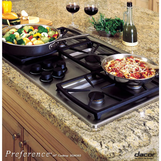 Dacor Classic Gas Cooktop Model SGM365S Inv# 28433