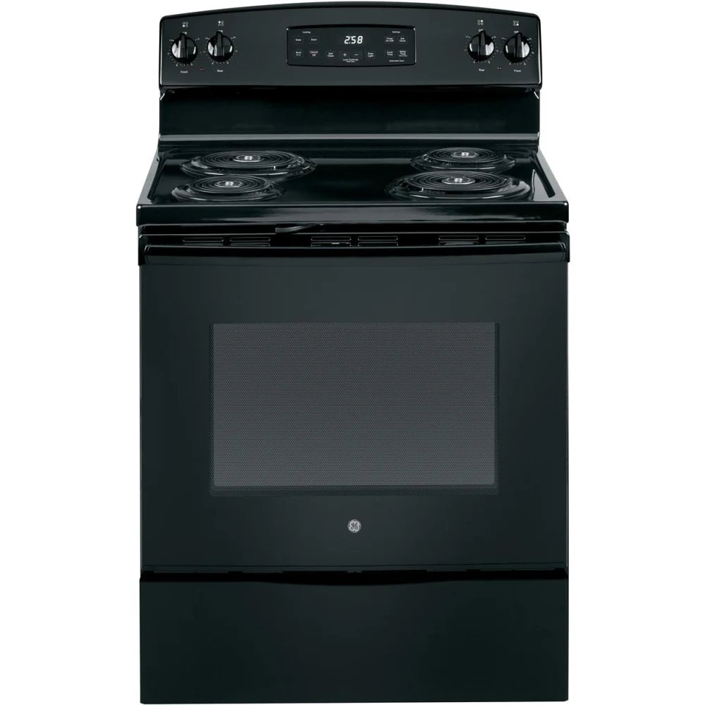 GE Freestanding Electric Range Model JB258DMBB Inv# 6556