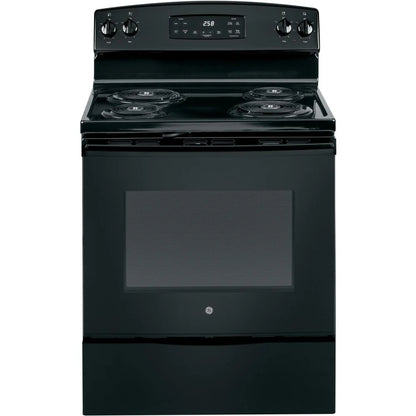 GE Freestanding Electric Range Model JB258DMBB Inv# 6556