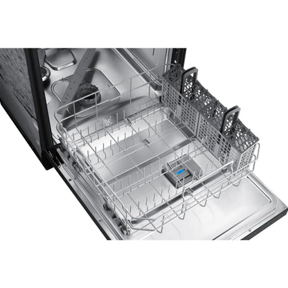 Samsung Black Stainless Steel Dishwasher Model DW80R7061UG Inv# 21862