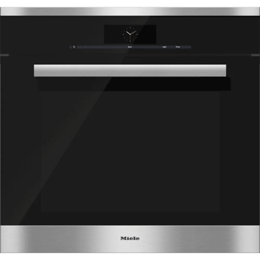 Miele Clean Touch Convection Wall Oven Model H 6880 BP Inv# 27057
