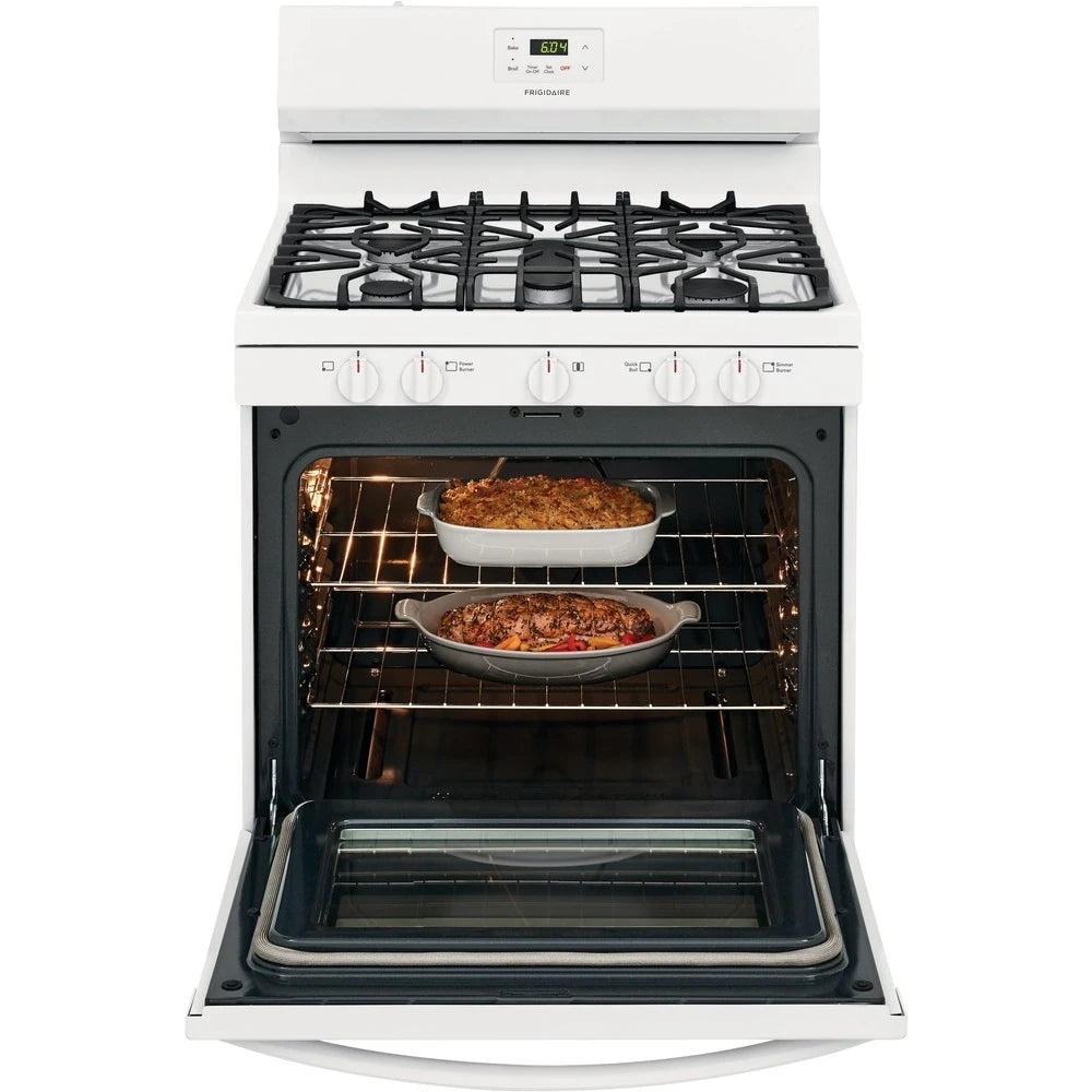 Frigidaire Freestanding Gas Range Model FCRG3052AW Inv# 69133