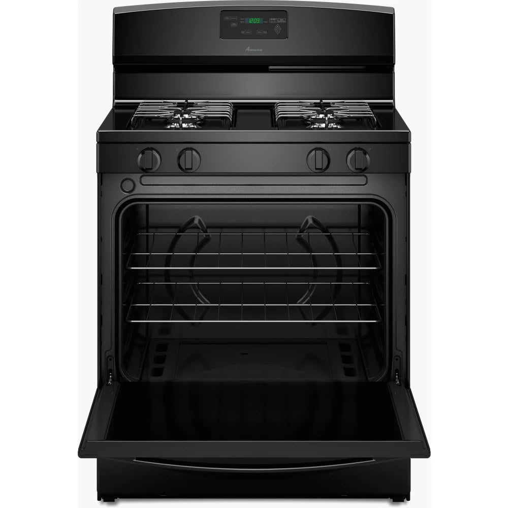 Amana Freestanding Gas Range Model AGR5330BAB Inv# 47919