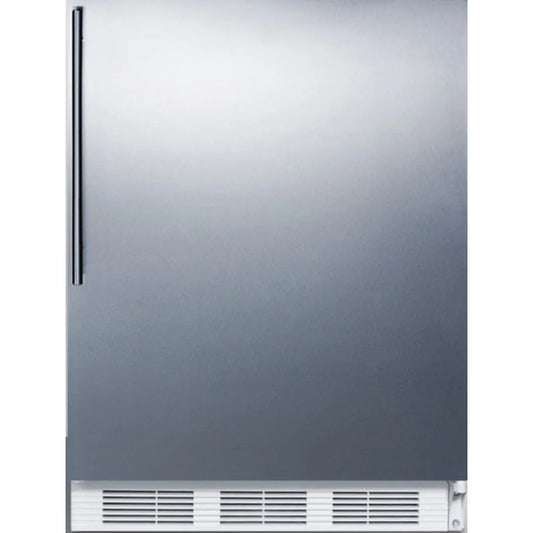 Summit Stainless Steel Refrigerator Model CT661SSHVADA Inv# 42451