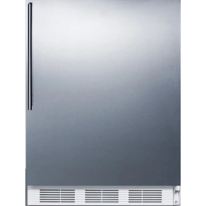 Summit Stainless Steel Refrigerator Model CT661SSHVADA Inv# 42459