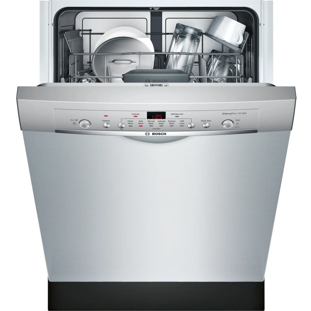 Bosch Stainless Steel Dishwasher Model SHE3AR75UC Inv# 21925