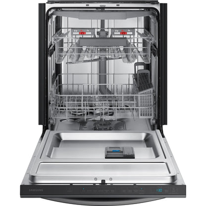 Samsung Black Stainless Steel Dishwasher Model DW80R7061UG Inv# 21862