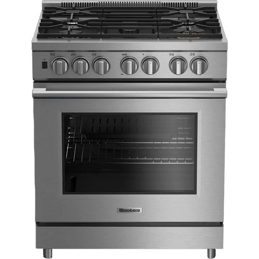 Blomberg Freestanding Gas Range Model BGRP34520SS Inv# 17763