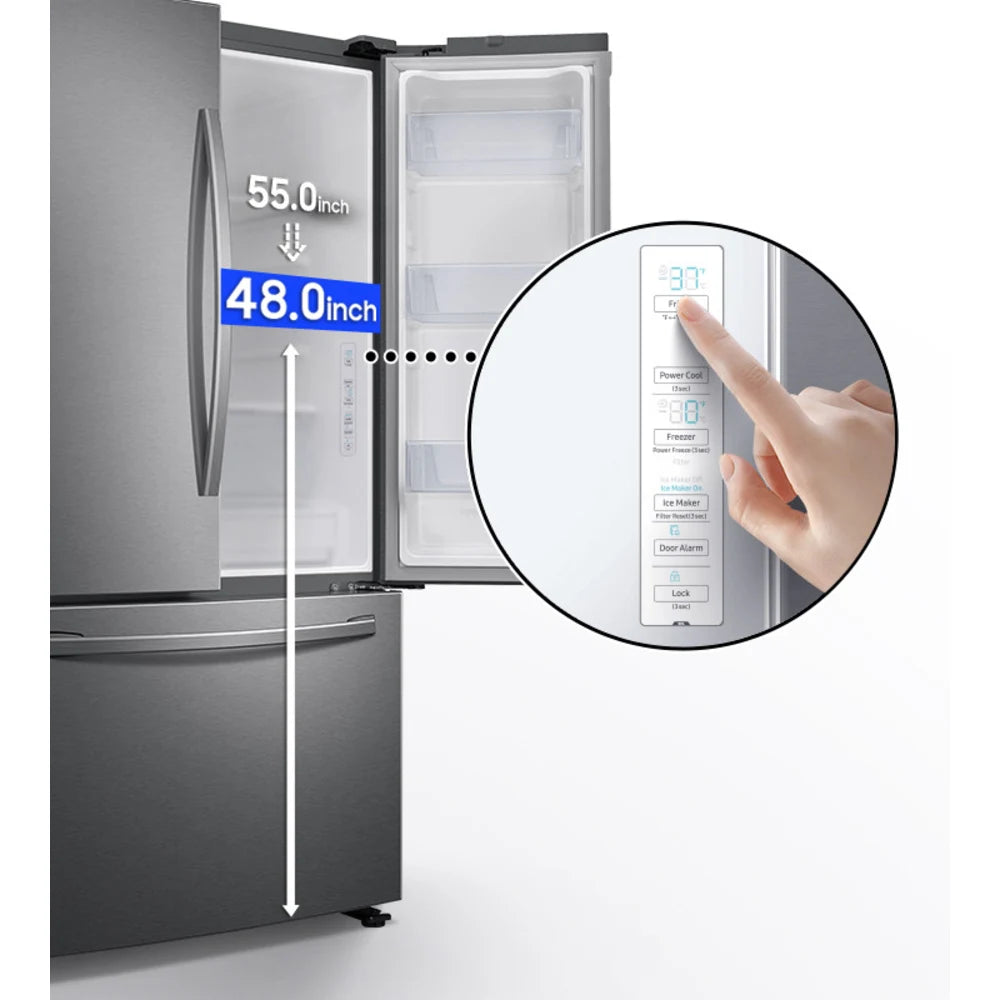 Samsung Stainless Steel Refrigerator Model RF28T5101SR Inv# 4534