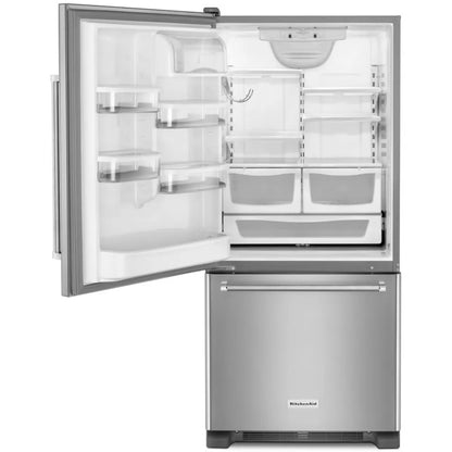 KitchenAid Stainless Steel Refrigerator Model KRBL109ESS Inv# 42480