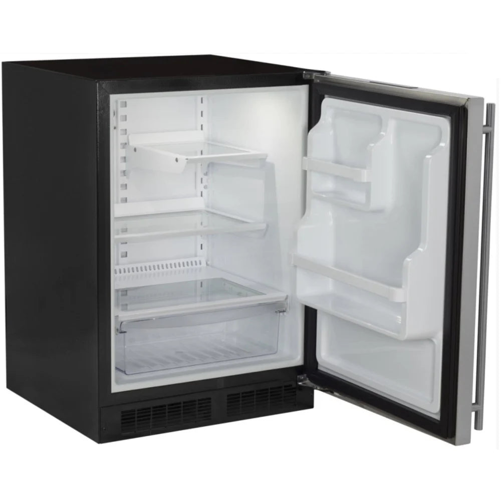 Marvel Black Refrigerator Model ML24RAS2LB Inv# 24779