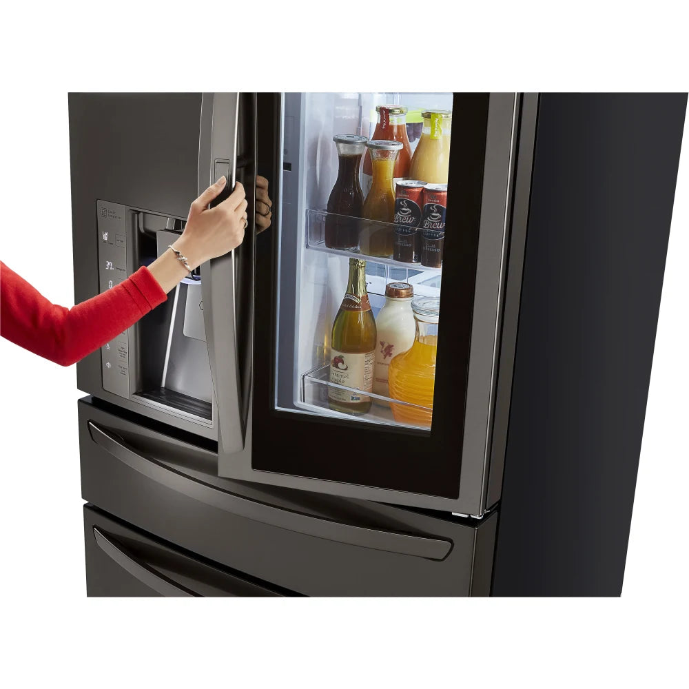 LG Black Stainless Steel Refrigerator Model LMXC23796D Inv# 4573