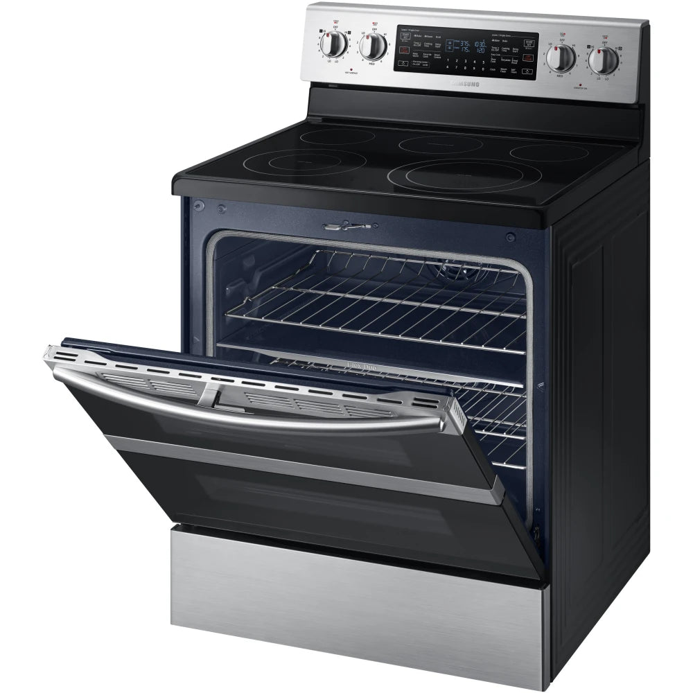 Samsung Smoothtop Electric Range Model NE59M6850SS Inv# 6527